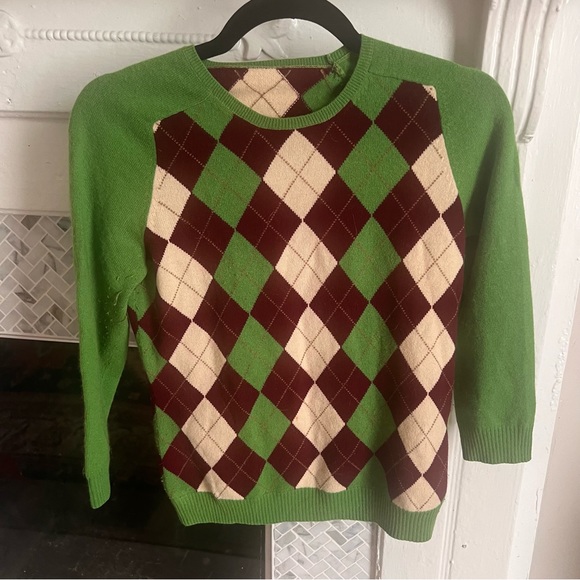 Cashmere Quarter Three Length Sleeve Sweater - Picture 5 of 5